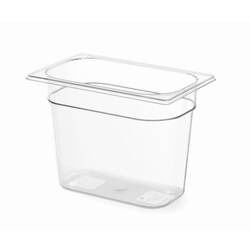 Hendi Polykarbonat transparent Gastronorm Behälter 1/4 5.5 L, Variante: 5.5 L