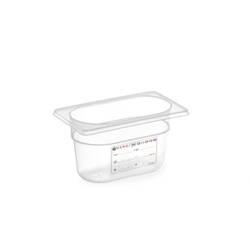 Hendi Aufbewahrungsbehälter Gastronorm Behälter 1/9 0.6 L, Variante: 0.6 L