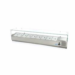 Maxima Aufsatzkühlvitrine 200 cm - 9x 1/3 GN