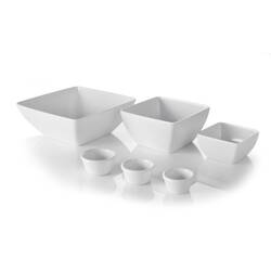 Hendi Schüssel, quadratisch 270x270x(H)105 mm, Größe: 270x270x(H)105 mm