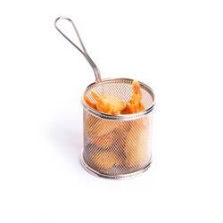 Hendi Miniatur Snack Frittierkörbe 90x90x(H)90 mm, Größe: 90x90x(H)90 mm