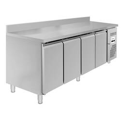 Bergman Basic-Line 700 Kühltisch 4-türig mit Aufkantung - 553 l