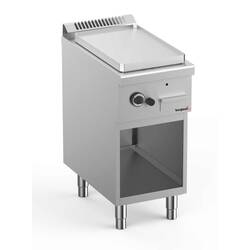 Bergman Elektro-Grillplatte auf Unterschrank, 1 430 STAHL-Platte glatt
