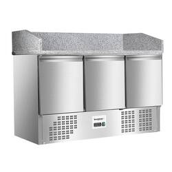 Bergman Basic-Line 800 Pizzakühltisch Mini 3-türig - 580 l