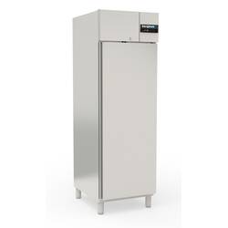 Bergman Profi-Line 700 Edelstahl Tiefkühlschrank - 1-türig GN 2/1