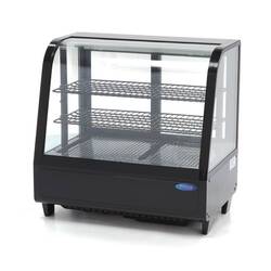 Maxima Kühlvitrine 100L, Schwarz, Farbe: Schwarz