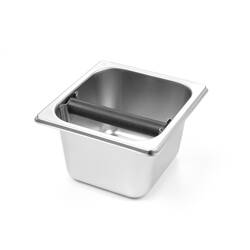 Hendi Abklopfbehälter, Gastronorm für Kaffeesatz 176x162x(H)100 mm, Größe: 176x162x(H)100 mm