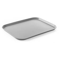 Hendi Serviertablett Grau 350x450x(H)20 mm, Farbe: Grau