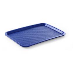 Hendi Serviertablett Blau 305x415x(H)20 mm, Farbe: Blau