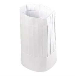 eGreen Einweg-Kochmütze Papier weiß (50 Stück)