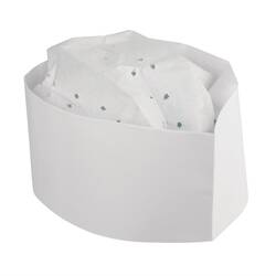 eGreen Einweg-Schiffchen Papier weiß (100 Stück)
