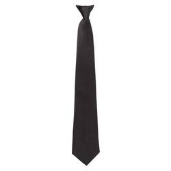 Clip-on Krawatte schwarz