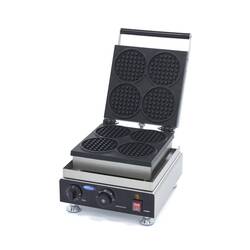 Maxima Waffeleisen Mini Runde Waffel - 4 Stück