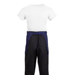Whites kurze Bistroschürze marineblau
