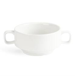 Olympia Whiteware Suppentassen mit Henkeln 40cl