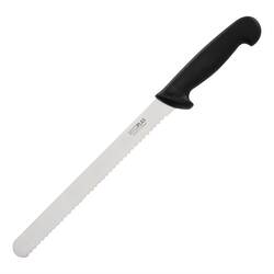 Hygiplas Fleischmesser gezahnt 25cm schwarz