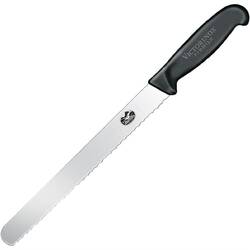 Victorinox Fibrox Fleischmesser Wellenschliff mit stumpfer Spitze 25,5cm
