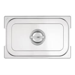 Vogue Edelstahl GN1/1 Deckel für GN-Behälter mit Griffen