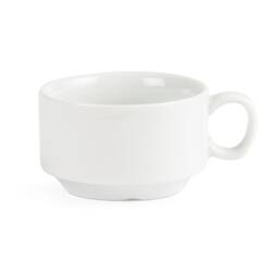 Olympia Whiteware stapelbare Espressotassen 8,5cl