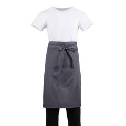 Whites Standard Bistroschürze grau