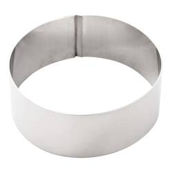 Vogue Moussering Edelstahl 3,5 x 9cm