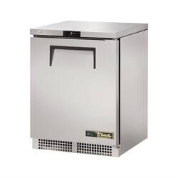 True Edelstahl Unterbaukühlschrank 147L