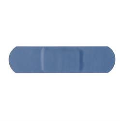 Blaue detektierbare Pflaster