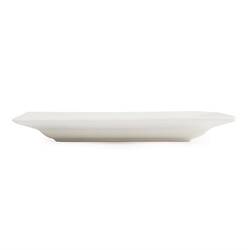 Olympia Lumina rechteckige Teller mit breitem Rand 27,5cm