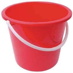 Jantex Kunststoffeimer rot 10L