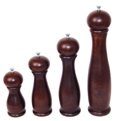 Olympia Salz- und Pfeffermühle dunkles Holz 15,3cm