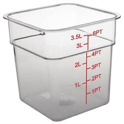 Hygiplas Vorratsbehälter quadratisch 3,5L