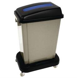 Jantex Recycling-Mülleimer beige 56L