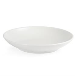 Olympia Whiteware tiefe runde Teller 26cm
