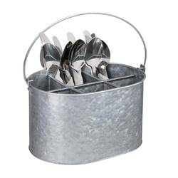 Olympia Table Caddy aus verzinktem Stahl