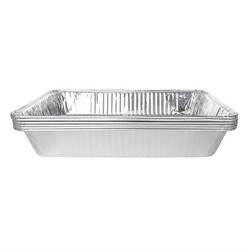 Rechteckige Aluminium Servierschalen GN 1/1