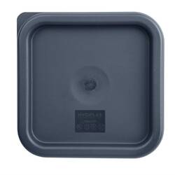 Hygiplas Deckel quadratisch für Vorratsbehälter 1,5 und 3,5L blau