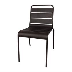Bolero Bistrostühle Stahl schwarz