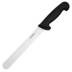 Hygiplas Brotmesser schwarz 13cm