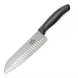 Victorinox Fibrox Santokumesser mit Kullen 17cm