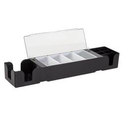 Bar-Organizer mit Beilagenbehälter