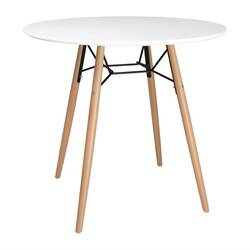 Bolero Arlo Tisch Rund Weiß 798mm