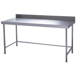 Parry Vollständig geschweißter Wandtisch aus Edelstahl 1200 x 600 mm