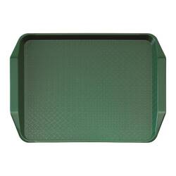 Cambro Polypropylen Fastfood Serviertablett mit Griffen grün 43x30cm