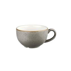 Churchill Stonecast Cappuccinotasse Peppercorn Grey 12oz (Packung mit 12)