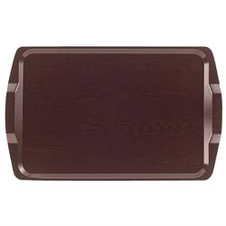 Cambro Capri laminiertes Zimmerservicetablett Wenge