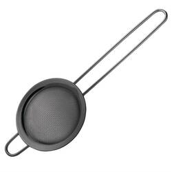 Olympia Cocktail Sieb schwarz