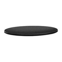 Topalit Classic Line runde Tischplatte anthrazit 80cm