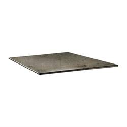 Topalit Smartline quadratische Tischplatte Beton 70cm