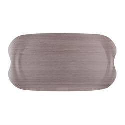 Roltex Wave Serviertablett graues Holz 43 x 23cm