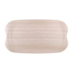 Roltex Wave Serviertablett helles Holz 43 x 23cm